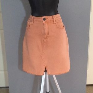 Persimmon Denim Skirt